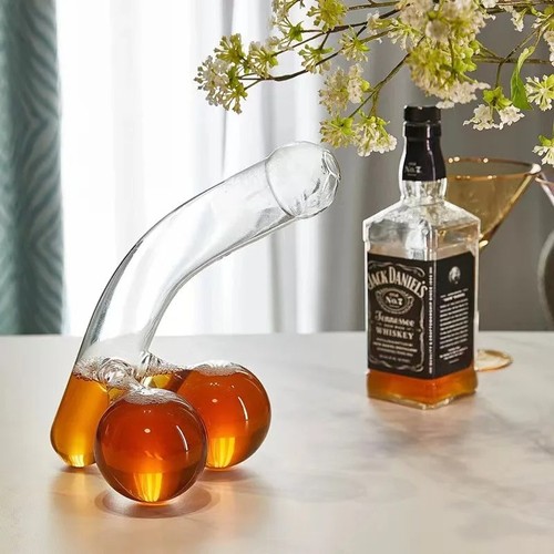 Divertente decanter vino - , in