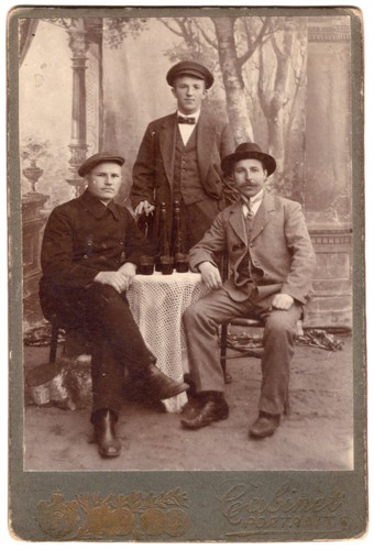 Ritratto tre uomini - uomini, e