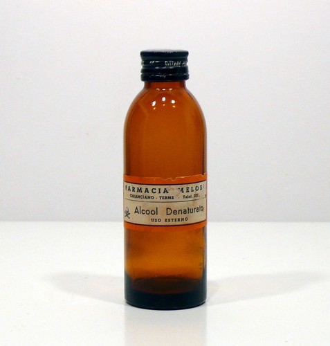 Flacone bottiglietta alcool