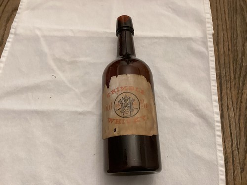 Antica vecchia bottiglia - , di