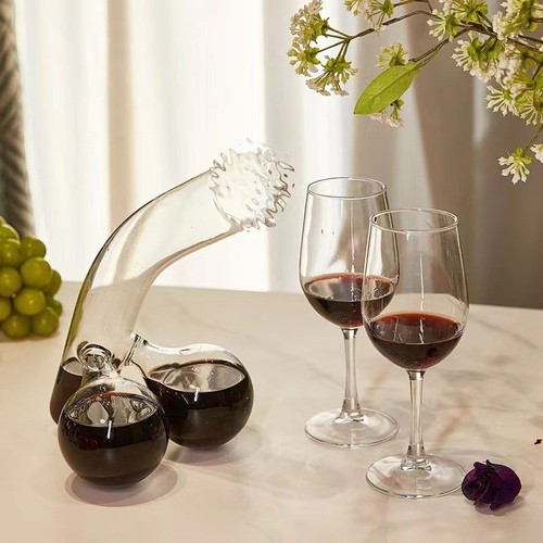 Divertente vetro decanter vino - divertente,